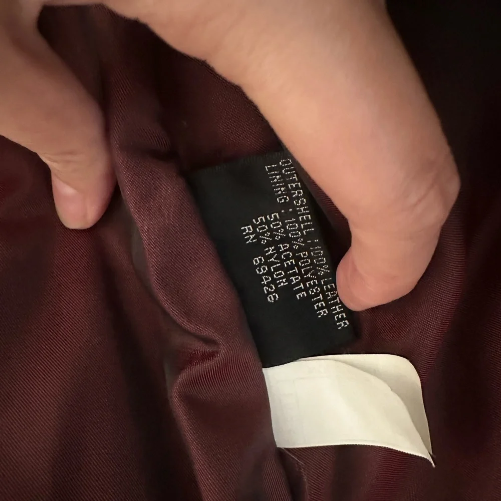 Wilsons Vintage 1988 Women’s Black Leather Jacket Size Small - Picture 4 of 8